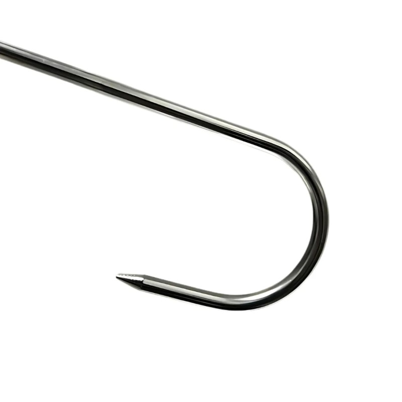 Set 5x Carlige macelarie INOX, S, MIC, de agatat carne MX1123