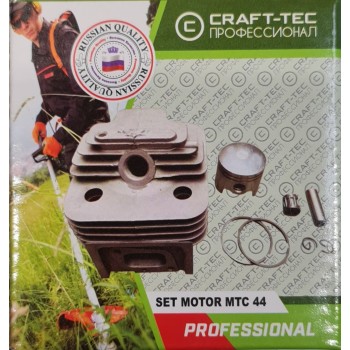 Set motor complet pentru motocoasa, 44 mm CRAFT-TEC MX193