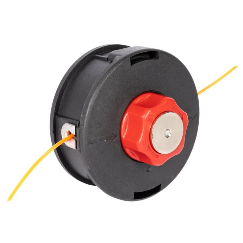 Tambur motocoasa automat, cap buton rosu mic M10x1,25 Craft-Tec MX640