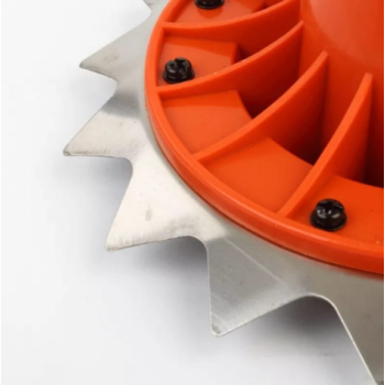 Tambur motocoasa cap 2 in 1 cu disc zimtat si fir (tipla nou) MX220