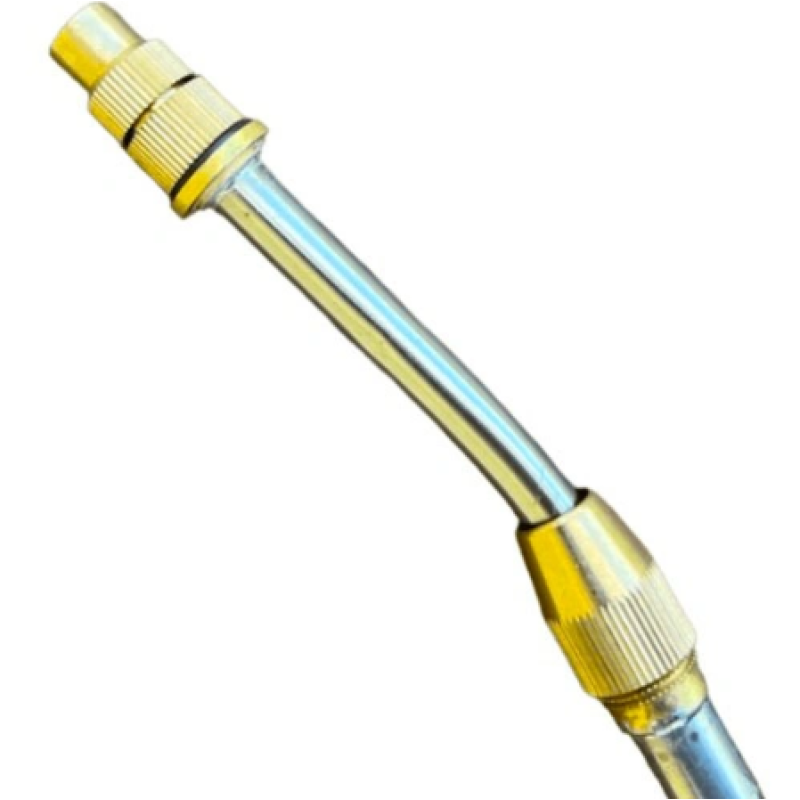 Tija vermorel  2.7M Metal+accesoriu galben MX242