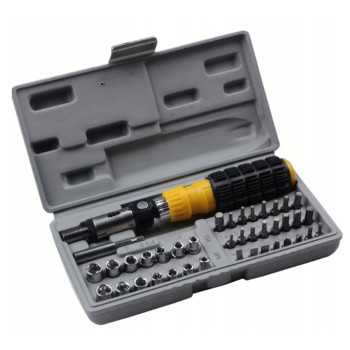 Trusa surubelnite si tubulare, 41 piese MX887