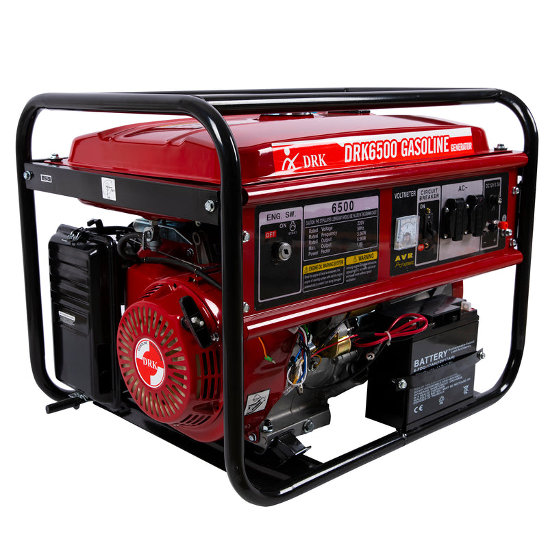 Generator Electric DRK, 5500W, 7.5cp, Stabilizator de Tensiune (AVR)