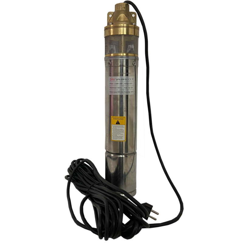 Pompa Submersibila cu Turbina DRK, Model 4SKM-150, 1.1 KW