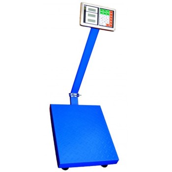 Cantar DRK, 300kg, Afisaj LCD, Structura metal, Albastru