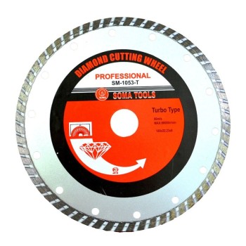 Disc Diamantat Beton DRK, Model Turbo 180