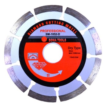 Disc Diamantat Beton DRK, Model Dry 115