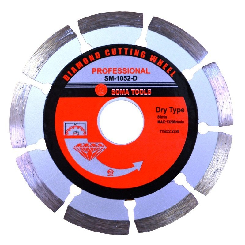 Disc Diamantat Beton DRK, Model Dry 115