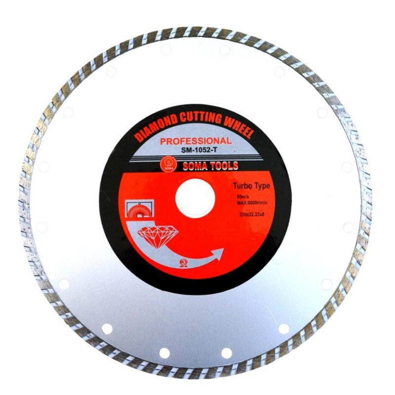 Disc Diamantat Beton DRK, Model Turbo 230