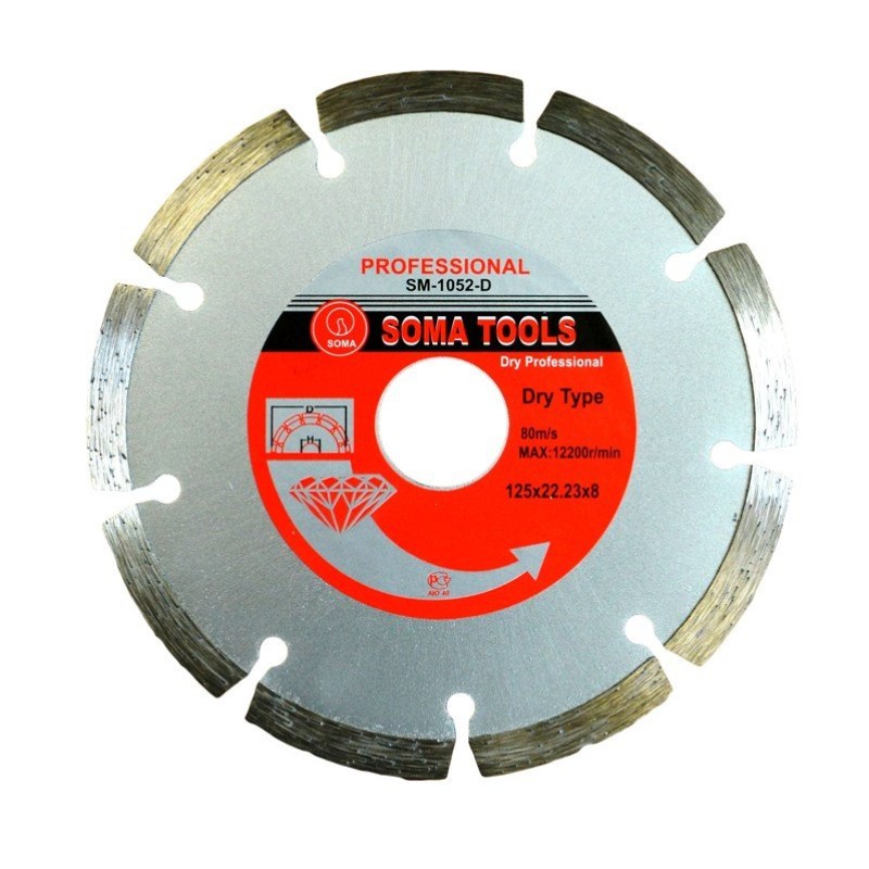 Disc Diamantat Beton DRK, Model Dry 125