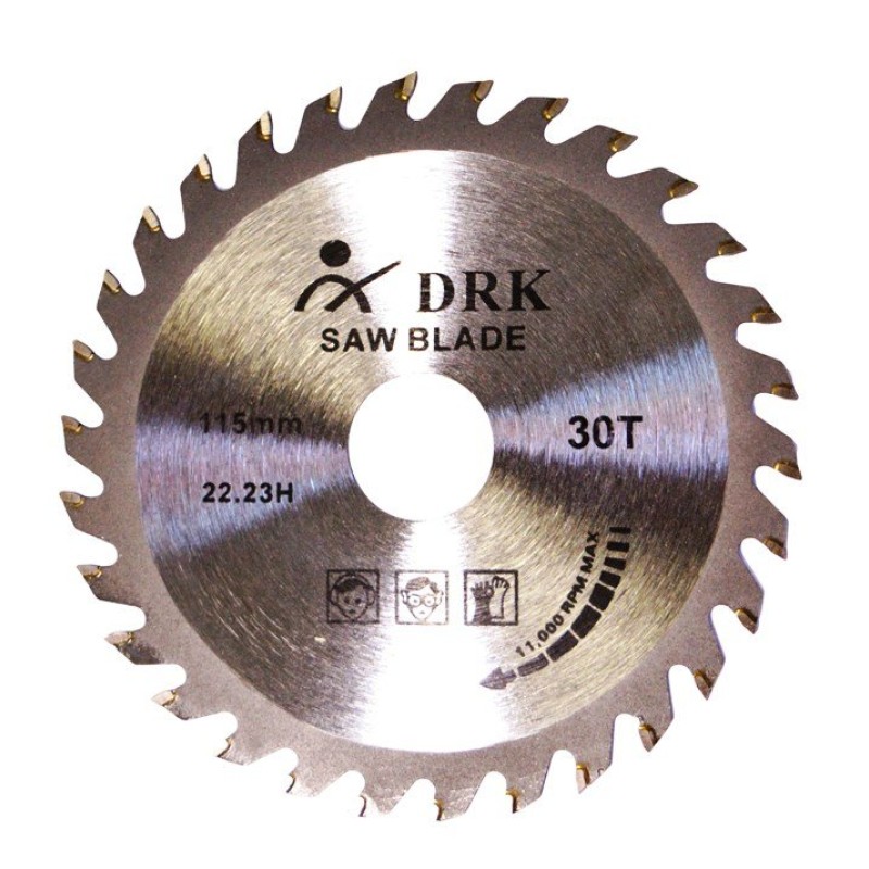 Panza de Fierastrau Circular pentru Taiat Lemn, 30 Dinti, 115mm