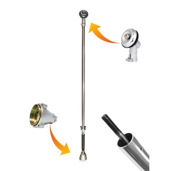 Teava pentru motocoasa univerasala completa, diametru teava 28mm, tija 9 dinti