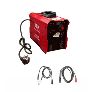 Aparat Sudura Invertor DRK, Model MMA-140 + Set Cabluri 25mmpx 2 M, pentru Invertor Sudura
