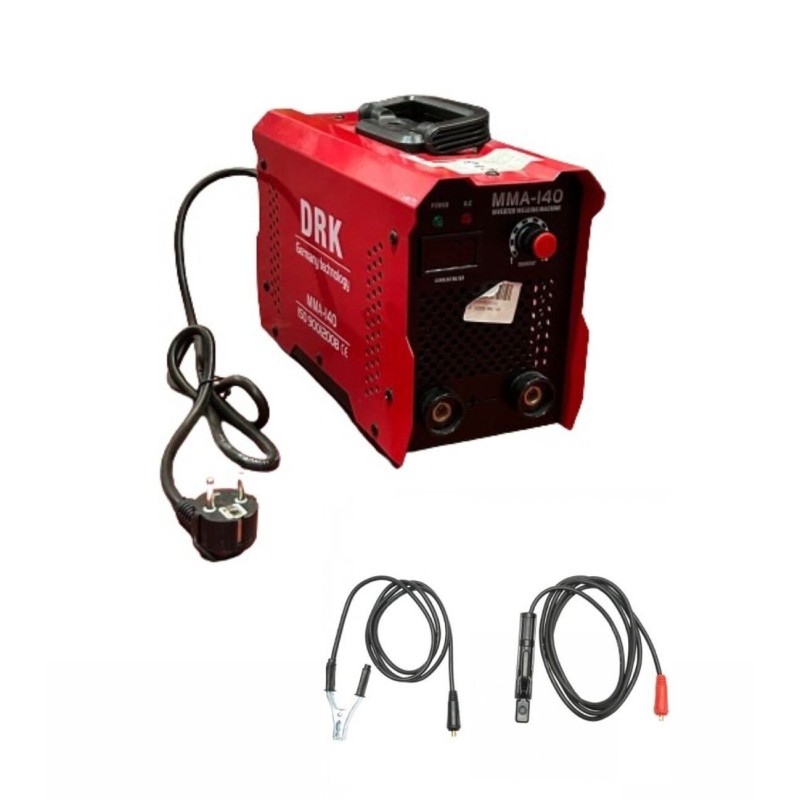 Aparat Sudura Invertor DRK, Model MMA-140 + Set Cabluri 25mmpx 2 M, pentru Invertor Sudura