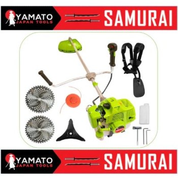 BuzZ Motocoasa YAMATO SAMURAi 6.57CP, 9000Rpm, 2xDiscuri Vidia si accesorii incluse