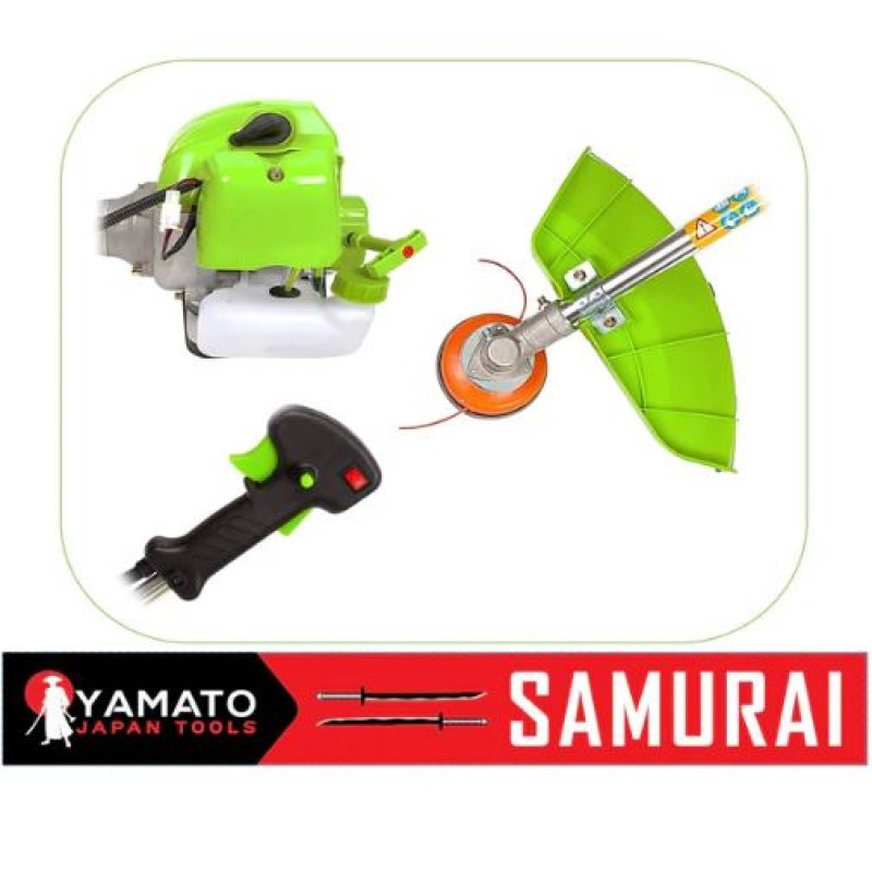 BuzZ Motocoasa YAMATO SAMURAi 6.57CP, 9000Rpm, 2xDiscuri Vidia si accesorii incluse