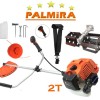 *BUZZ* Set Motocoasa PALMiRA, 6CP, 52cc, Accesorii + Prasitoare
