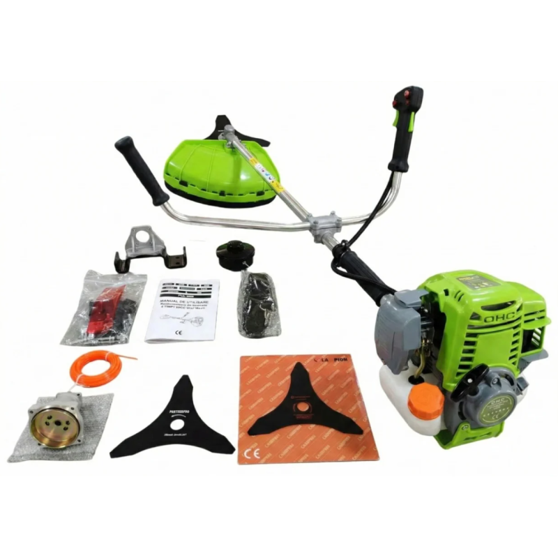 Motocoasa pe benzina  Campion 4 timpi, 8.5CP, 58CC, 12000 rot/min, maner anti-vibratii, easy-start, CAMPION CMP1803