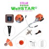 COASaZiLLA SET Motocoasa WolfSTAR© motor 2 timpi ALP, 6CP, 52cc, 11.000RPM, EXTRA Accesorii+Disc Vidia
