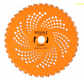 Disc motocositoare 40T Vidia, 255 x 25.4 x 2 mm, Power