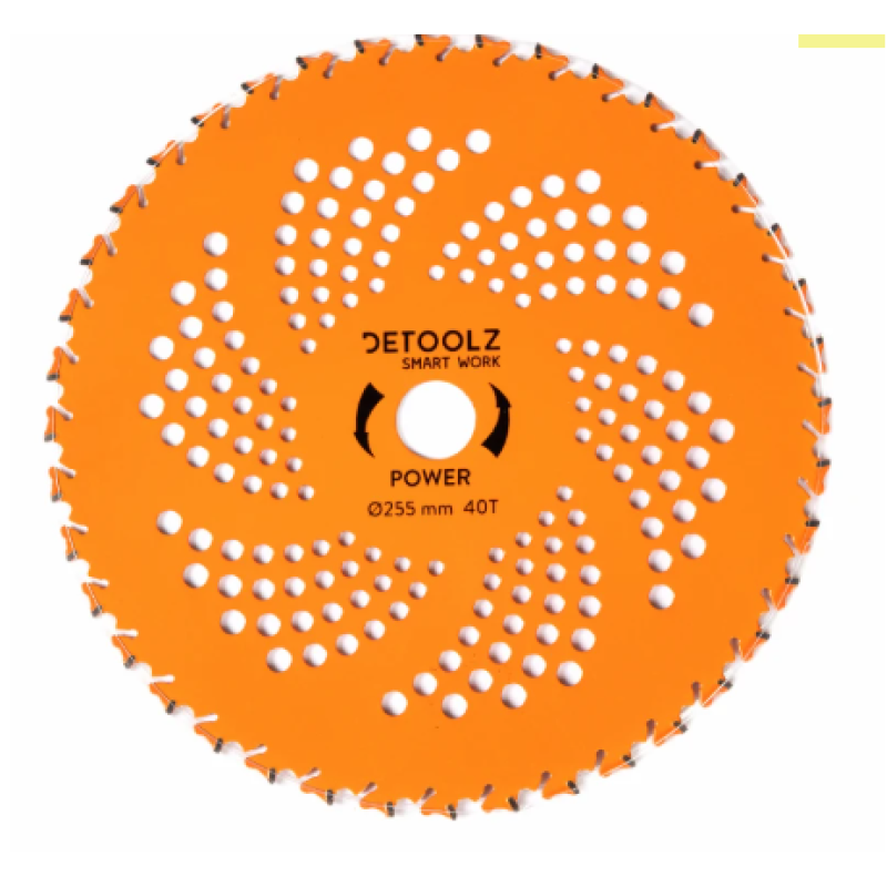 Disc motocositoare 40T Vidia, 255 x 25.4 x 2 mm, Power