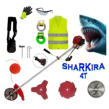 Motocoasa 4 Timpi SHARKIRA T-5600, 7.5CP, + Sisteme Taiere, 2xVidia, EXTRA Accesorii