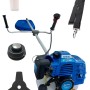 Motocoasa benzina Baikal BK 4200, 4.7 CP, 4200W, 4 sisteme de taiere, set complet de accesorii + Cultivator