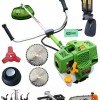 Motocoasa benzina Procraft T4350 Pro cu 4 sisteme de taiere, 4.8 CP, 9000rpm + Prasitoare+ Cultivator+ Cap drujba