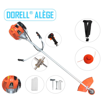 *BUZZ* Motocoasa DORELL® ALÈGE 4680 6CP, 52cc, diametru taiere 42cm + accesorii