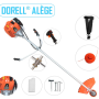 *BUZZ* Motocoasa DORELL® ALÈGE 4680 6CP, 52cc, diametru taiere 42cm + accesorii