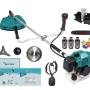Motocoasa Mustang DDT-0040 , 5,5 CP, 51,7 CC, 2 timpi, 6000 RPM, 150 cm lungime arbore, 4 accesorii incluse, 3 fire trimmer, 3 sticle ulei amestec, 1 adaptor drujba, 1 prasitoare model 2