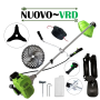 Motocoasa NUOVO-VRD Green Fuel-Efficient 3.4CP, Disc Vidia, Disc Stea, accesorii incluse