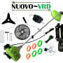 Motocoasa NUOVO-VRD Green Fuel-Efficient 3.4CP, Discuri si Accesorii incluse, SET FIR TAIERE