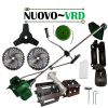 Motocoasa NUOVO-VRD VERDE 6CP, 2xDisc Vidia, Disc Stea, accesorii incluse +PRASITOARE
