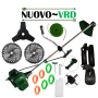 Motocoasa NUOVO-VRD VERDE 6CP, 2xDisc Vidia, Disc Stea, accesorii incluse, SET FIR TAIERE