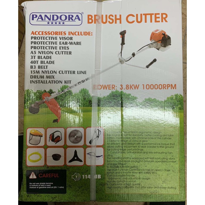 Motocoasa PANDORA 5 CP + 8 accesorii