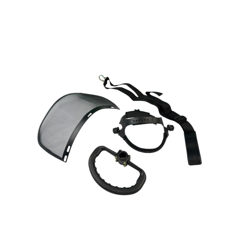 Motocoasa pe benzina 5 în 1 German Meister, Tijă Prelungitoare, Motocoasă, Trimmer, Cap drujba și Foarfecă pentru Gard Viu