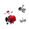 Motocoasa pe benzina CAMPION 7* Professional, 12000RPM, 58CC, 8.5CP + CULTIVATOR si PRASITOARE