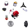 Motocoasa pe benzina CAMPION 7* Professional, 8 Accesorii Incluse, 12000RPM, 58CC, 8.5CP