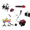 Motocoasa pe benzina DDT-1000L, 4 Timpi, 7 Cp, 62 cc, 9000 Rpm, 3 accesorii incluse , 3 fire trimmer, 1 adaptor drujba, 1 prasitoare, cultivator