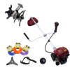 Motocoasa pe benzina DDT-1000L, 4 Timpi, 7 Cp, 62 cc, 9000 Rpm, 3 accesorii incluse , 3 fire trimmer, 1 cultivator model 3