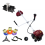 Motocoasa pe benzina DDT-1000L, 4 Timpi, 7 Cp, 62 cc, 9000 Rpm, 3 accesorii incluse , 3 fire trimmer, 1 prasitoare model 2
