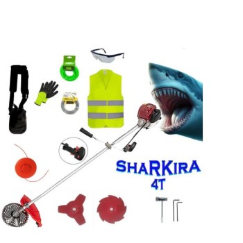 Motocoasa SHARKIRA 4 Timpi, 7.5CP, T5600, + Sisteme Taiere, Vidia, EXTRA Accesorii