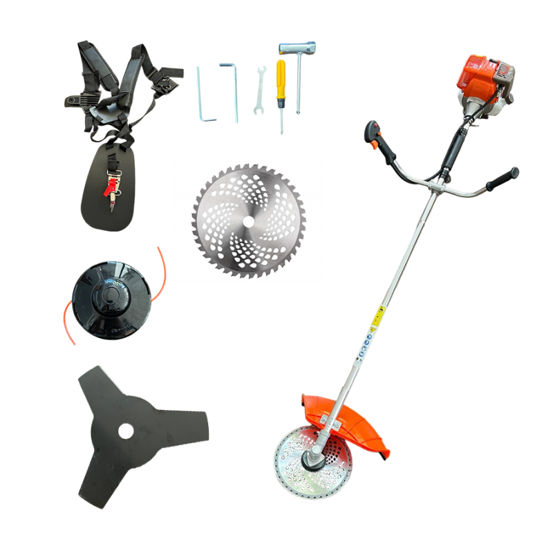 Motocoasa pe benzina in 4 timpi, TOGO, 4CP, 31cc + 4 accesorii incluse