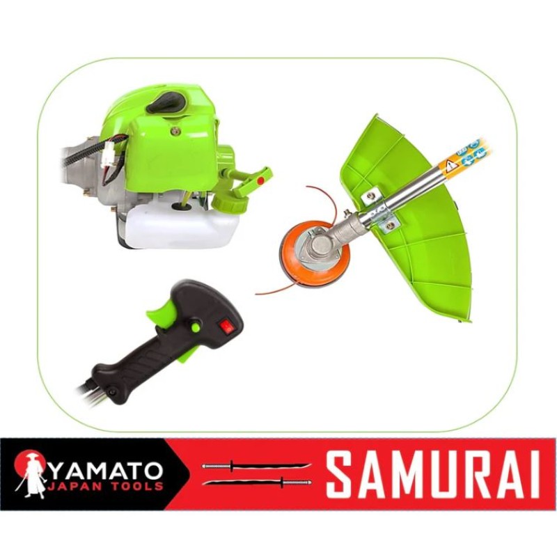 Motocoasa YAMATO SAMURAi 6.57CP, 9000Rpm, 3 x Discuri Vidia si accesorii incluse