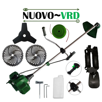 Motocositoare pe benzina NUOVO-VRD VERDE 6CP, 2xDisc Vidia, Disc Stea, accesorii incluse