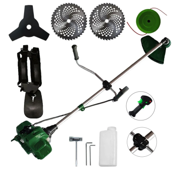 Motocositoare pe benzina NUOVO-VRD VERDE 6CP, 2xDisc Vidia, Disc Stea, accesorii incluse