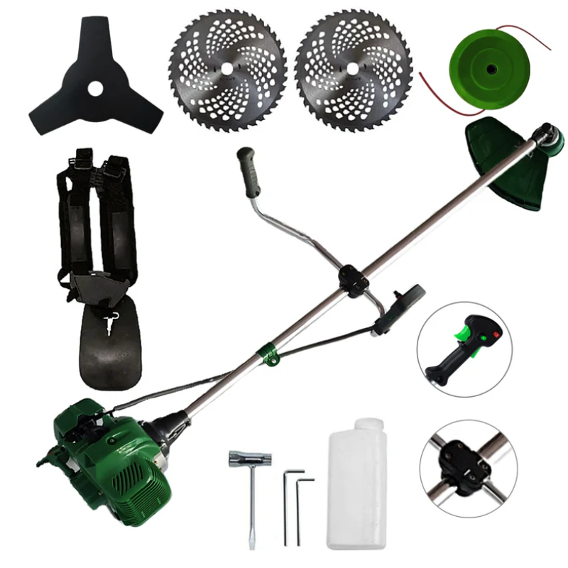 Motocositoare pe benzina NUOVO-VRD VERDE 6CP, 2xDisc Vidia, Disc Stea, accesorii incluse