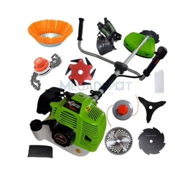 Motocositoare pe benzina PartnerPro DX52E New Generation , 5.5CP, 52CC, 9000RPM, disc 6T dinti mobili, accesoriu matura, tambur cu lant