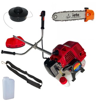 Motocoasa pe benzina TOMS 7.5 CP 12.000 rpm + Cap drujba